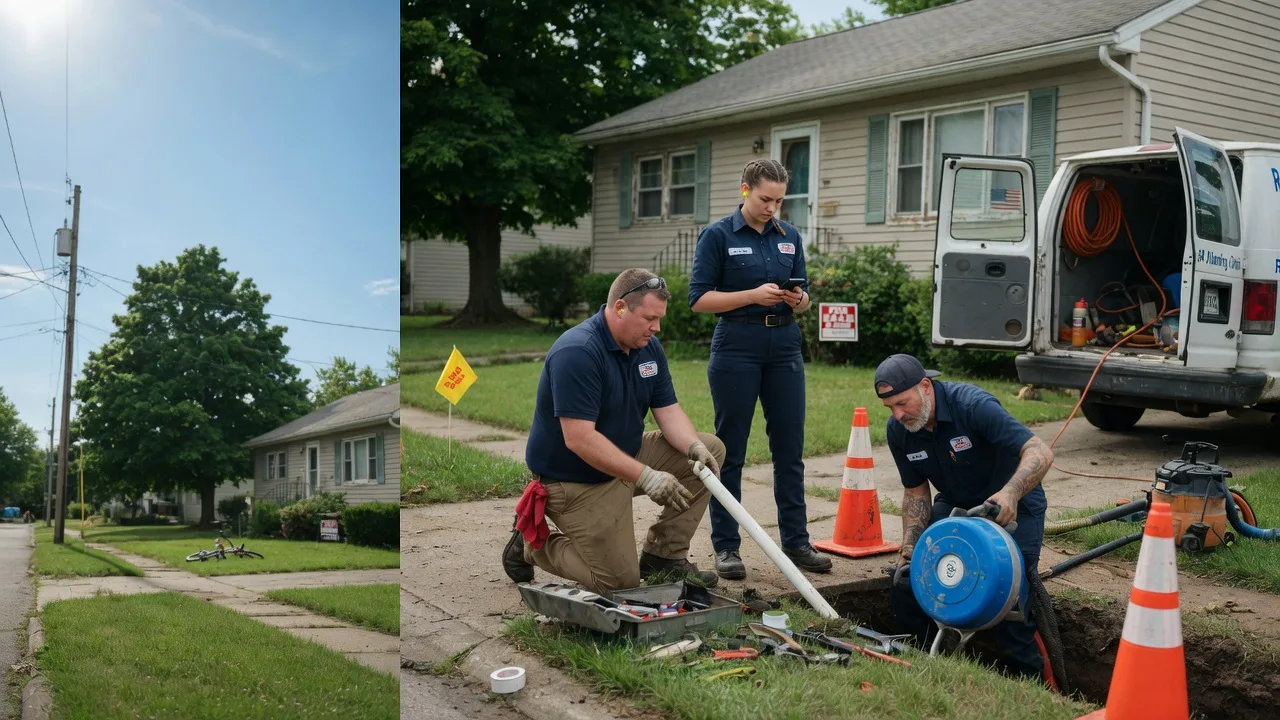 Sewer Line Repair in Warner, OK near me